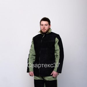 Костюм сварщика брезентовый со спилком 2.3